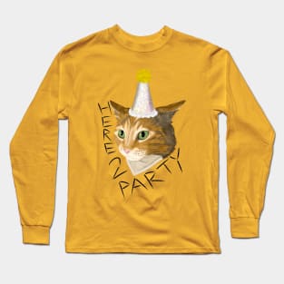 Party Animal w/ Text Long Sleeve T-Shirt